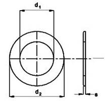 DIN 125 Form B Flat Washers DIN 125 Form B Flat Washers