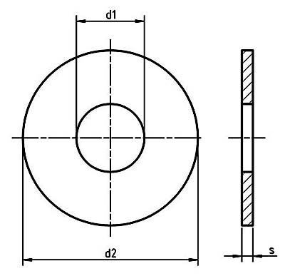 DIN 1440 Medium Type Washers For Pins